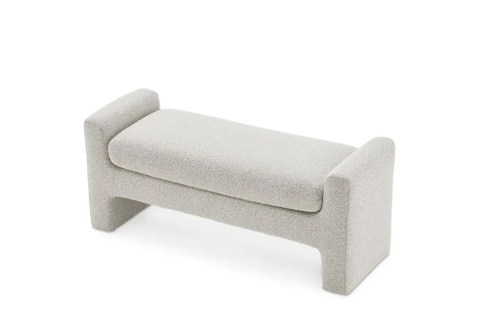 New Dakota Performance Bouclé Bench Bedroom Benches|Benches
