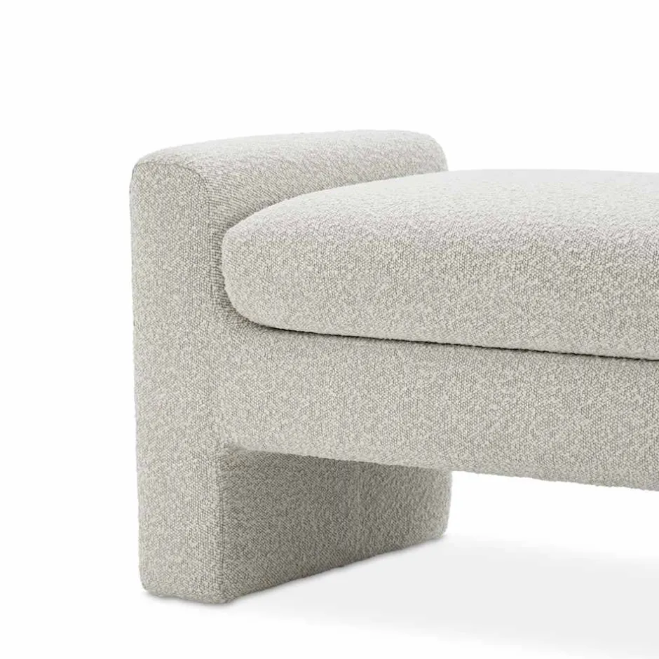 New Dakota Performance Bouclé Bench Bedroom Benches|Benches