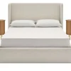Outlet Dalton Bed with 2 Harper Side Table Set Bedroom Sets|Bedroom Sets