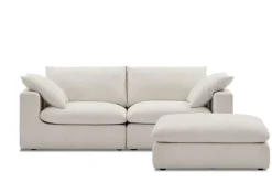 New Dawson 3 Seater Sofa with Ottoman Living Room Sets|Living Room Sets