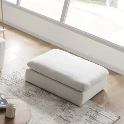 New Dawson 3 Seater Sofa with Ottoman Living Room Sets|Living Room Sets