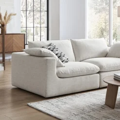 New Dawson 3 Seater Sofa with Ottoman Living Room Sets|Living Room Sets