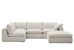 Online Dawson Chaise Sectional Sofa with Ottoman Living Room Sets|Living Room Sets
