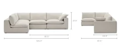 Hot Dawson Chaise Sectional Sofa Sectional Sofas