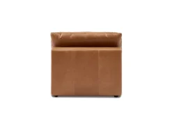 Discount Dawson Leather Armless Sofa Armchairs And Accent Chairs|Leather Sofas