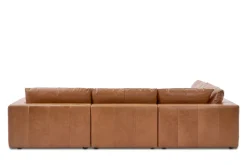 Discount Dawson Leather Chaise Sectional Sofa Leather Sofas|Sectional Sofas