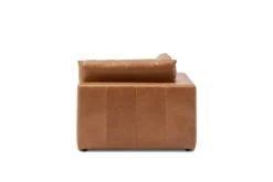 New Dawson Leather Corner Sofa Armchairs And Accent Chairs|Leather Sofas