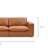 Hot Dawson Leather Extended Sofa Leather Sofas|3 Seater Sofas
