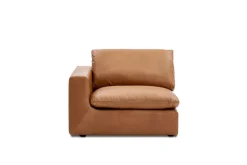 Discount Dawson Leather Left Arm Sofa Armchairs And Accent Chairs|Leather Sofas