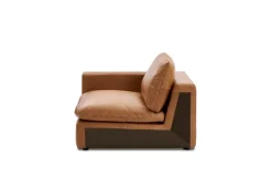 Discount Dawson Leather Left Arm Sofa Armchairs And Accent Chairs|Leather Sofas