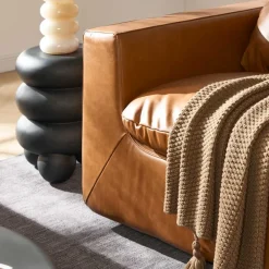 Hot Dawson Leather Swivel Armchair Armchairs And Accent Chairs