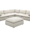 Best Dawson L-Shape Sectional Sofa with Ottoman Living Room Sets|Living Room Sets