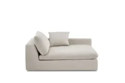 Sale Dawson Right Wide Chaise Modular Sofas|Loveseats