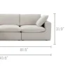 Hot Dawson Wide Chaise Sectional Sofa Sectional Sofas