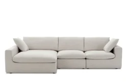 Hot Dawson Wide Chaise Sectional Sofa Sectional Sofas