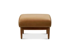 New Desmond Leather Ottoman Footstools, Ottomans & Poufs|Leather Sofas