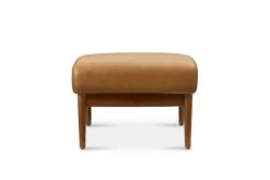 New Desmond Leather Ottoman Footstools, Ottomans & Poufs|Leather Sofas