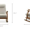 Sale Desmond Rocking Armchair Armchairs And Accent Chairs