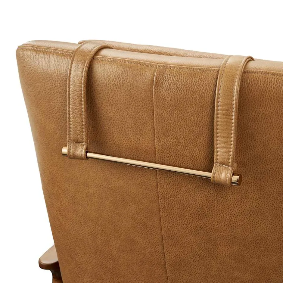Hot Desmond Rocking Armchair with Ottoman Living Room Sets|Living Room Sets