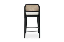 Hot Edith Cane Counter Stool, Black Small Dining Room Furniture|Stools & Bar Stools