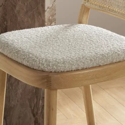 Sale Edith Cane Counter Stool, White Wash Stools & Bar Stools|Small Dining Room Furniture