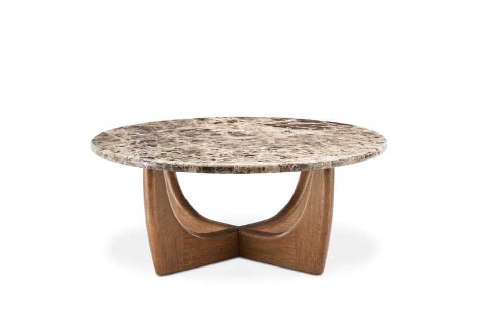 Best Elio Marble Round Coffee Table Coffee Tables