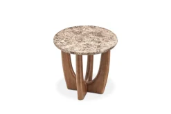 Best Elio Marble Round Side Table Side Tables|Small Living Room Furniture