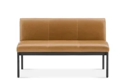 New Elliot Leather Banquette Bench Benches|Small Dining Room Furniture