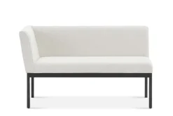 Outlet Elliot Performance Fabric Left Banquette Bench Benches