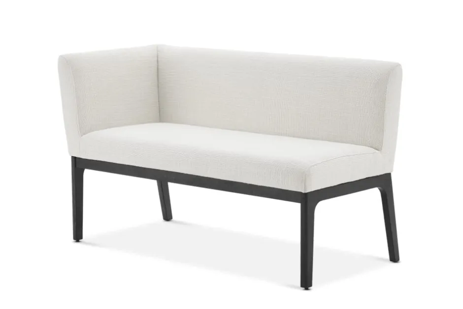 Outlet Elliot Performance Fabric Left Banquette Bench Benches
