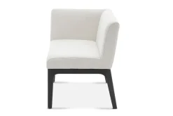 Outlet Elliot Performance Fabric Left Banquette Bench Benches