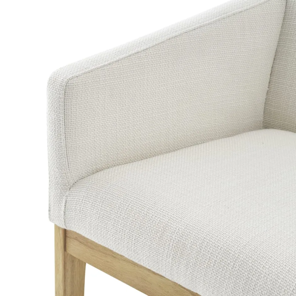 Outlet Elliot Performance Fabric Dining Arm Chair Dining Chairs|Small Dining Room Furniture