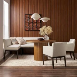Sale Elliot Performance Fabric L-Shape Banquette Benches|Small Dining Room Furniture