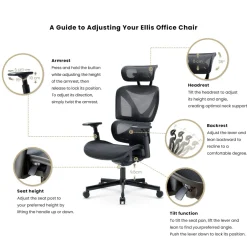 Fashion Ellis High-Back Office Chair Office Chairs