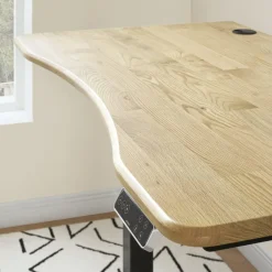 Clearance Emmerson Adjustable Standing Desk, Oak Desks