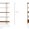 New Esther Bookshelf, Tall Small Space Storage|Shelves & Bookcases