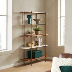New Esther Bookshelf, Tall Small Space Storage|Shelves & Bookcases