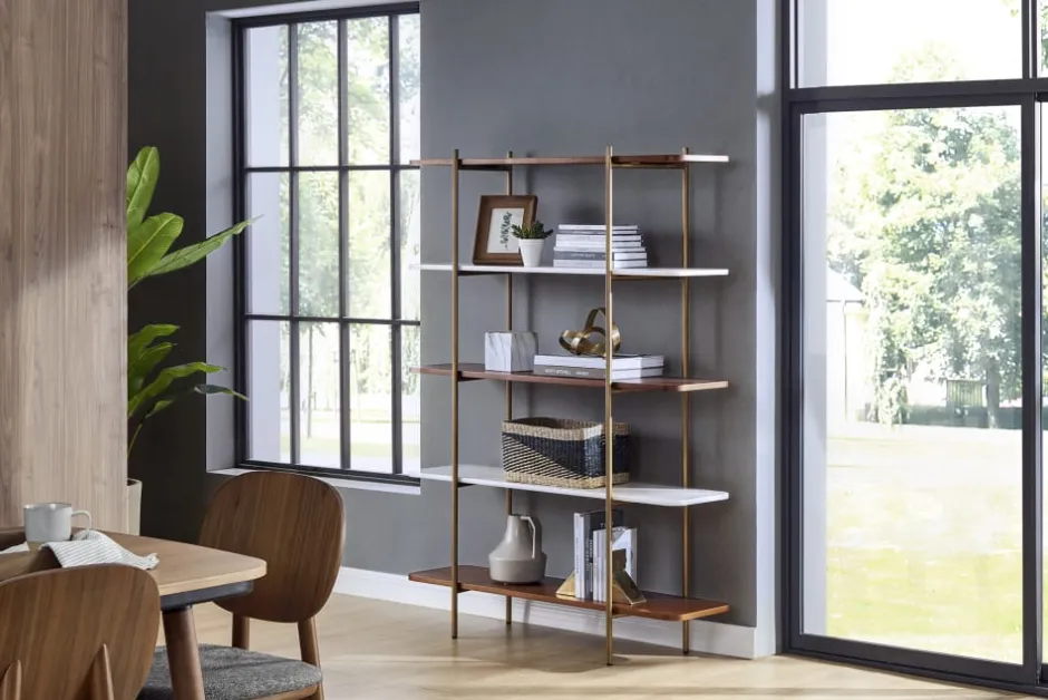 New Esther Bookshelf, Tall Small Space Storage|Shelves & Bookcases