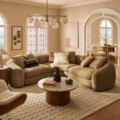 Best Fable Leather Corner Sofa Armchairs And Accent Chairs|Leather Sofas