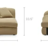 Online Fable Leather Left Arm Sofa Armchairs And Accent Chairs|Leather Sofas