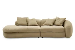 Clearance Fable Leather Side Chaise Sofa Leather Sofas|Sectional Sofas