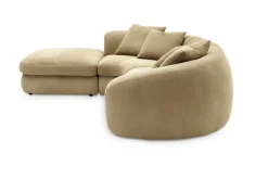 Online Fable Leather Single Arm Sectional Sofa Leather Sofas|Sectional Sofas