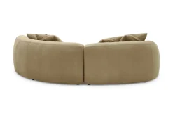 Online Fable Leather Single Arm Sectional Sofa Leather Sofas|Sectional Sofas