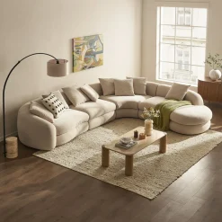 Hot Fable Performance Fabric Armless Sofa Armchairs And Accent Chairs|Modular Sofas
