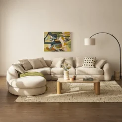 Hot Fable Performance Fabric Armless Sofa Armchairs And Accent Chairs|Modular Sofas