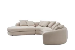 Clearance Fable Performance Fabric Extended Chaise Sectional Sofa Sectional Sofas