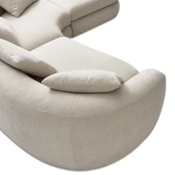 Clearance Fable Performance Fabric Extended Chaise Sectional Sofa Sectional Sofas