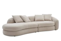 New Fable Performance Fabric Side Chaise Sofa 3 Seater Sofas