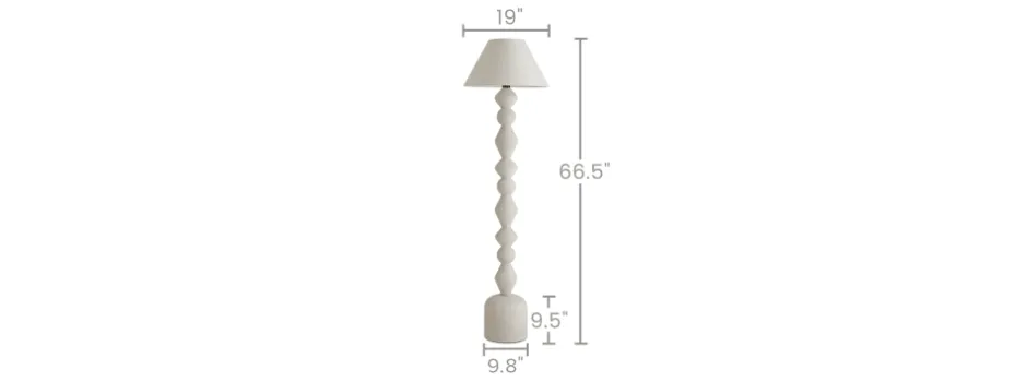 Clearance Faro Sculptural Floor Lamp Lighting And Lamps|Small Bedroom Furniture
