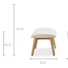 Online Gable Bouclé High Armchair & Ottoman Set Armchairs And Accent Chairs|Living Room Sets